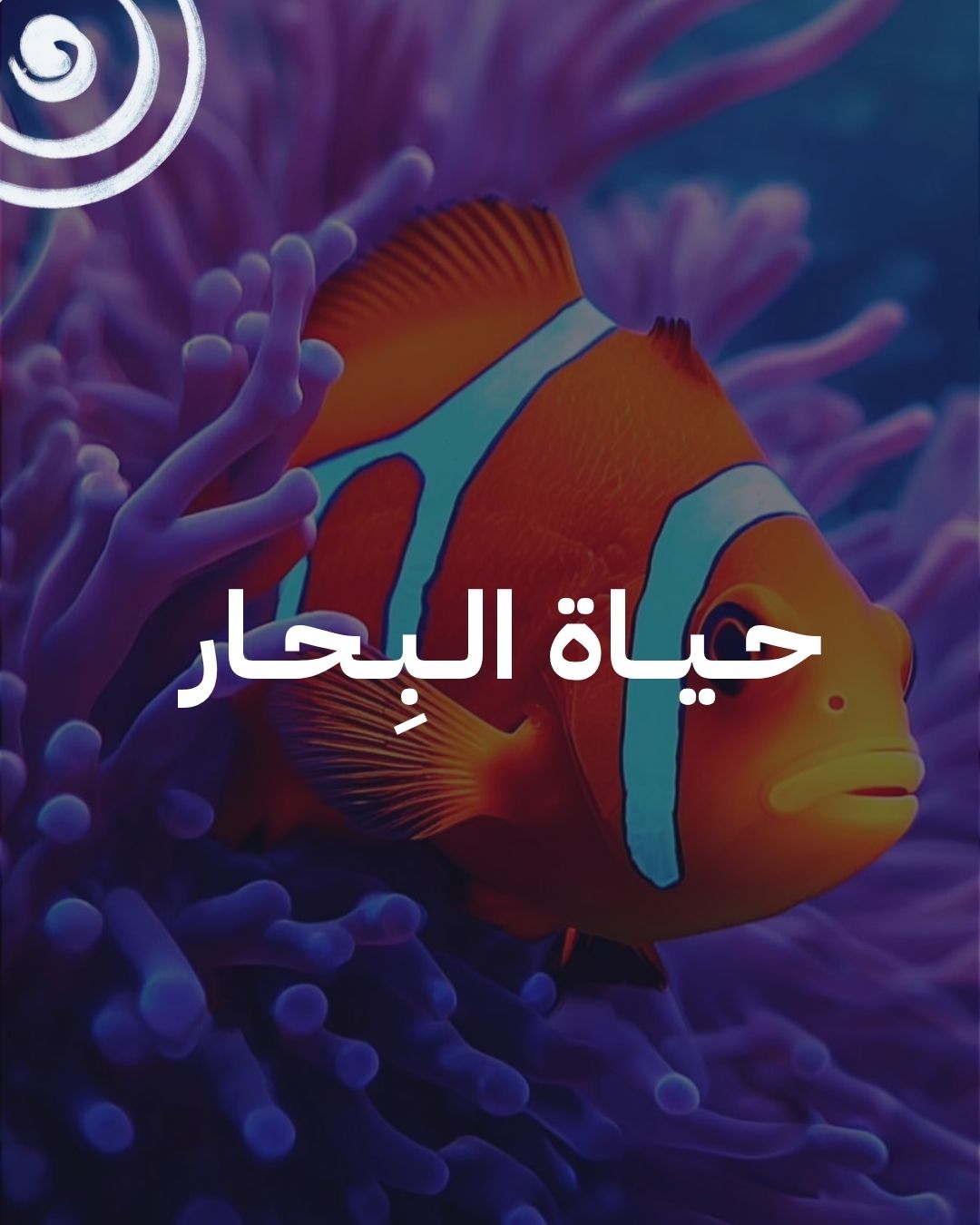 حياة البحر - كولاج ورسم من عالم أسماك الكويت